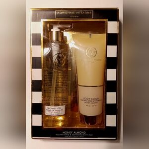 Adrienne Vittadini Body  Scrub & Shower Gel, Honey  Almond